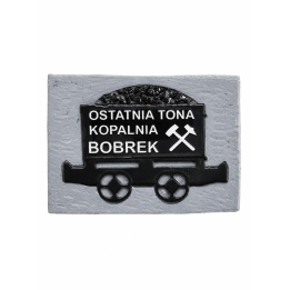 Ostatnia Tona Kopalnia Bobrek - Magnes na lodówkę
